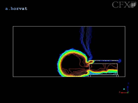 fireball gas temperature